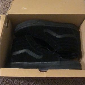 All Black Vans